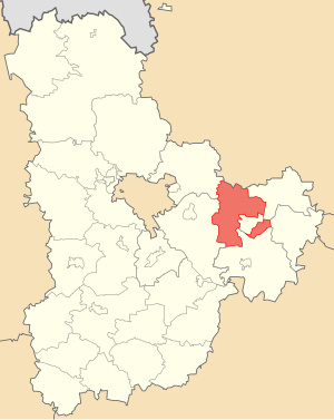 Барышевский район на карте