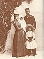 Людвиг Баттенберг с женой и дочерьми