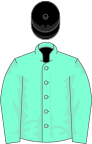 Aquamarine, black cap