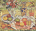 Моріс Прендергаст. «Натюрморт з яблуками і квітами»