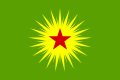 库尔德斯坦社群联盟旗帜(2005年后)