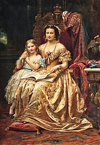 Мария с дочерью Марией