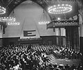 Image 32Meeting in the Hall of Knights in The Hague, during the Congress of Europe (9 May 1948) (from History of the European Union)