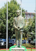 Haile Selassie I's statue located at the AU Conference HQ, Addis Ababa