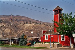 The historic fire hall in Ashcroft, which was rebuilt in 1919 after a major fire in 1916