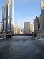 Image 30The Chicago River during the January 2014 cold wave (from Chicago)