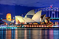 Image 19Sydney Opera House (foreground) and Sydney Harbor Bridge (from Culture of Australia)