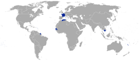 Localização de França