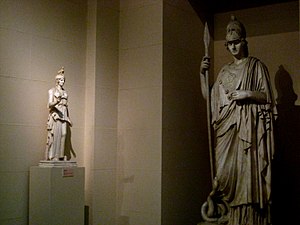 Слепки статуй Афины, 2011 год