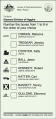 Ballot for the 2016 election of the Australian House of Representatives, using instant-runoff voting. Voters rank candidates in order of preference.