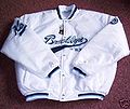 Image 19Baseball jackets were popular among hip-hop fans in the mid-1990s. (from 1990s in fashion)