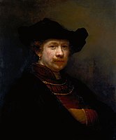 Rembrandt, Self-Portrait in a Flat Cap, 1642