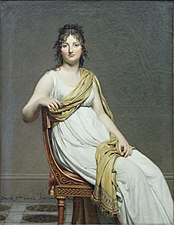 Давид, Жак Луи. Портрет мадам де Вернинак. 1799
