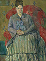 Мадам Сезанн в красном кресле, Поль Сезанн, 1877