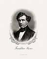 Image 4 Franklin Pierce Engraving credit: Bureau of Engraving and Printing; restored by Andrew Shiva Franklin Pierce (November 23, 1804 – October 8, 1869) was the 14th president of the United States (1853–1857), a northern Democrat who saw the abolitionist movement as a fundamental threat to the unity of the nation. He alienated anti-slavery groups by supporting and signing the Kansas–Nebraska Act and enforcing the Fugitive Slave Act, yet these efforts failed to stem conflict between North and South. The South eventually seceded and the American Civil War began in 1861. Historians and scholars generally rank Pierce as one of the worst and least memorable U.S. presidents. More selected pictures