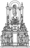 Микеланджело Буонарроти. Реконструкция второго проекта гробницы папы Юлия II 1513 года