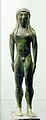 Бронзовая статуэтка из Кьюзи. 550-530 гг. до н.э.