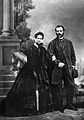 Мария Александровна и Александр II, 1866 (в день 25-летия брака)
