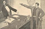 Финский активист Леннарт Хоэнтал убивает прокурора Сойсалон-Сойнинена в его доме в Хельсинки 6 февраля 1905.