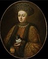 Портрет царицы сер. XVIII в., список с портрета кон. XVII — нач. XVIII в.