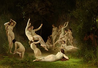 «Нимфы», Вильям Бугро, 1878