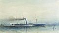 Императорская паровая яхта «Александрия» 1852 года. 1852 год