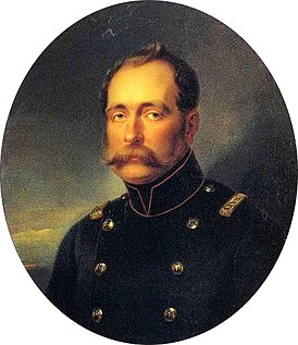 Великий князь Михаил Павлович, портрет работы Ивана Крамского