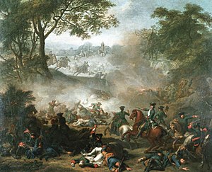 «Сражение при Лесной» Жан-Марк Натье, 1717