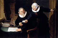 Rembrandt, The Shipbuilder and his Wife, 1633 (Jan Rijcksen (1560/2–1637) and his wife, Griet Jans)