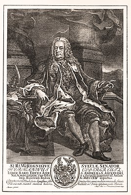 Герман Седеркрёйц. Гравюра XVIII века