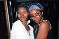 Image 37Two women wearing bandanas, 1999. (from 1990s in fashion)