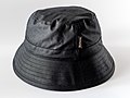 Image 86Black Barbour bucket hat. (from 1990s in fashion)