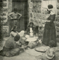 Приготовление хлеба, 1910-е гг.
