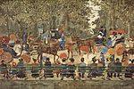 Maurice Prendergast, Central Park, New York 1901, Whitney Amerikan Sanat Müzesi