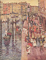 Моріс Прендергаст. «Гранд канал. Венеція», 1889 р.