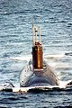 Submarino de ataque ruso clase Kilo perteneciente a la Flota del Norte