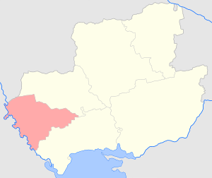 Тираспольский уезд на карте