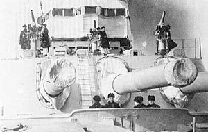 Орудия линкора «Марат», 1925 год