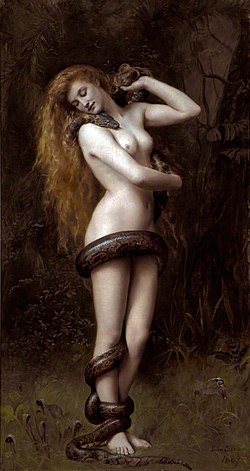 «Лилит». Картина Джона Кольера (1887).
