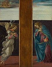 Сандро Боттичелли. «Благовещение», ок. 1495—1498 гг.