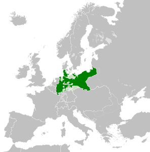 Королевство Пруссия в составе Северогерманского союза в 1870 году.