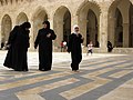 Женщины в большой мечети Алеппо