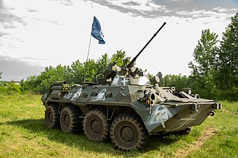 Трофейный бронетранспортёр БТР-82А