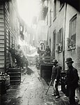 Jacob Riis, Bandit's Roost 1888, fotografi.