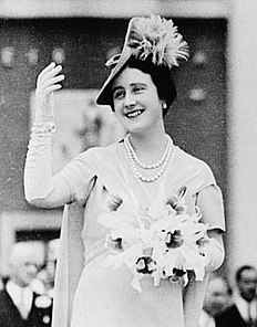 Die koningin in 1939.