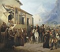 «Фельдмаршал Суворов на вершине Сен-Готарда 13 сентября 1799 г.» (1855)