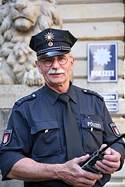 Шеф немецкой полиции в Гамбурге, Германия