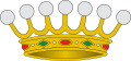 Бельгийская баронская корона.
