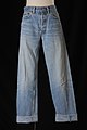 Image 82Blue wide-leg jeans. (from 1990s in fashion)