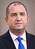 Portrait of president Rumen Radev